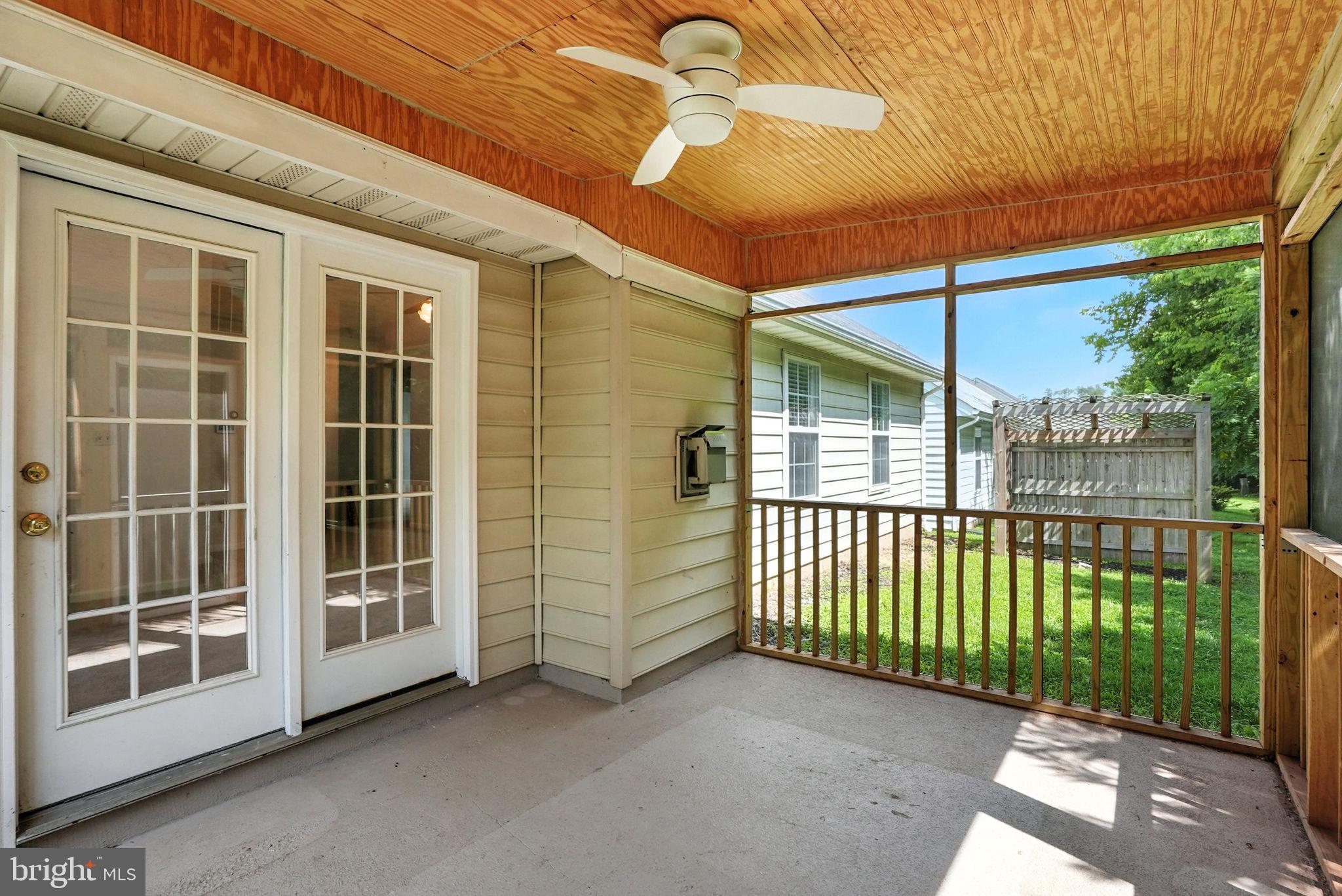 808 Ripplebrook Drive Culpeper, VA 22701 - Photo 41 of 48 a view of a porch with a backyard