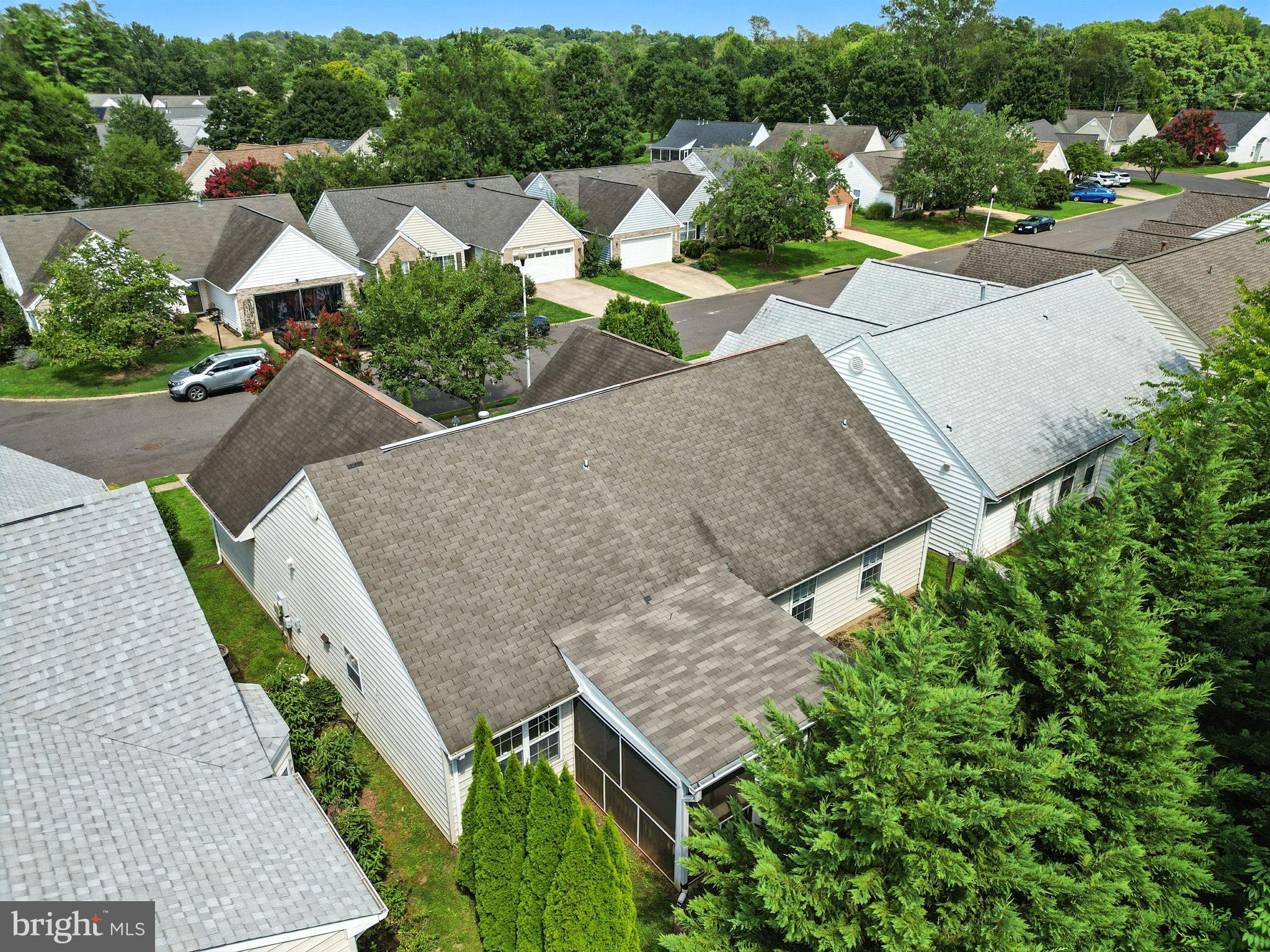 808 Ripplebrook Drive Culpeper, VA 22701 - Photo 48 of 48 an aerial view of a house with a yard and outdoor seating