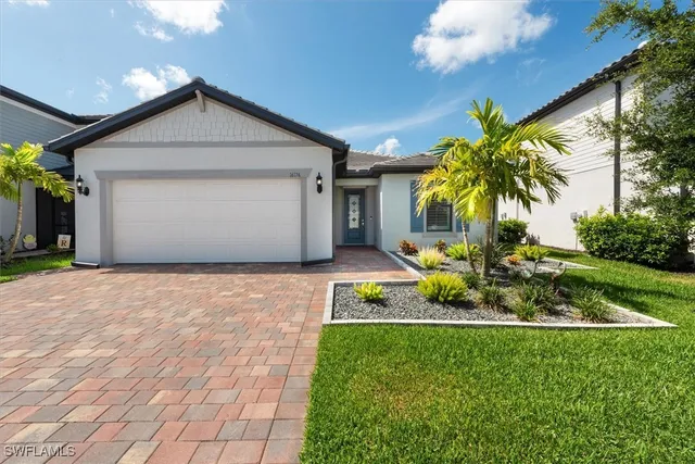 an aerial view of residential building with outdoor space
