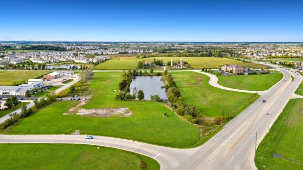 a view of a swimming pool and an ocean