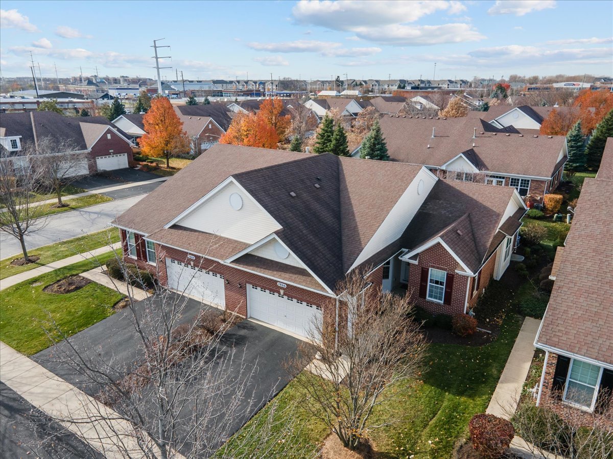2866 Bond Circle Naperville, IL 60563 - Photo 2 of 28 an aerial view of a house with a yard basket ball court and outdoor seating