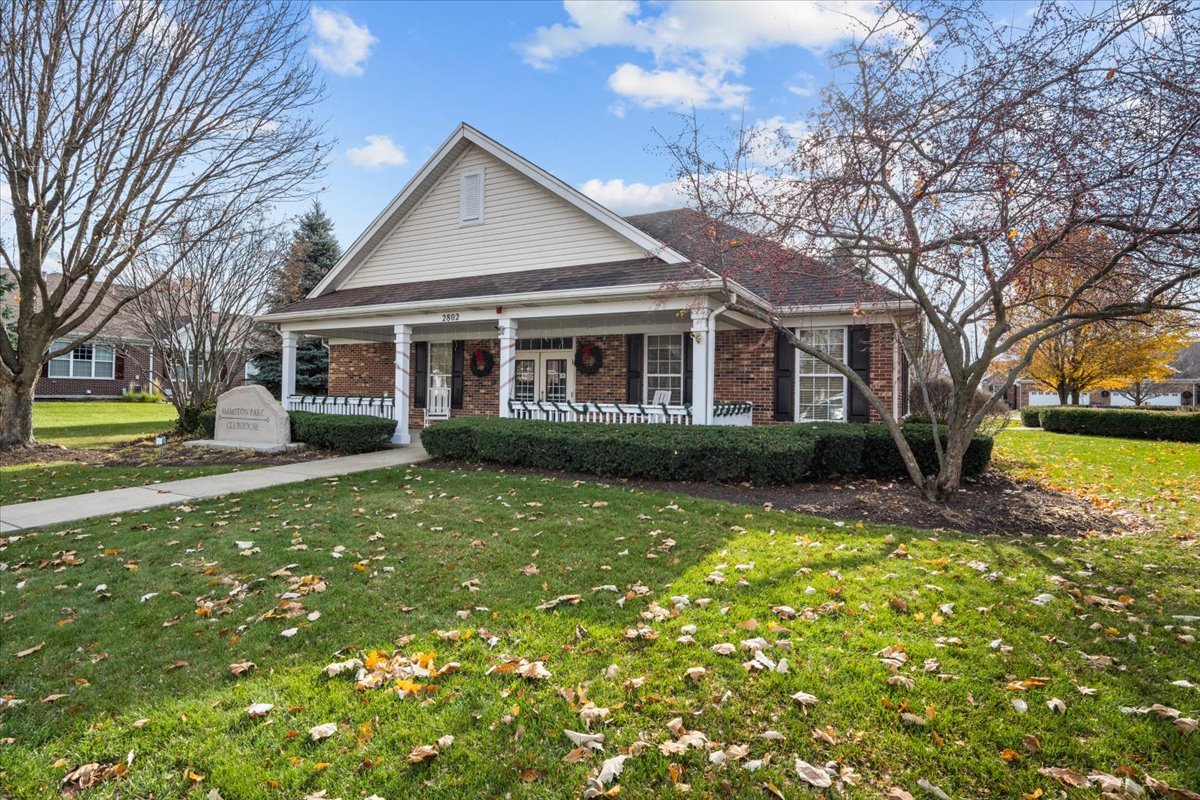 2866 Bond Circle Naperville, IL 60563 - Photo 22 of 28 a front view of a house with a yard