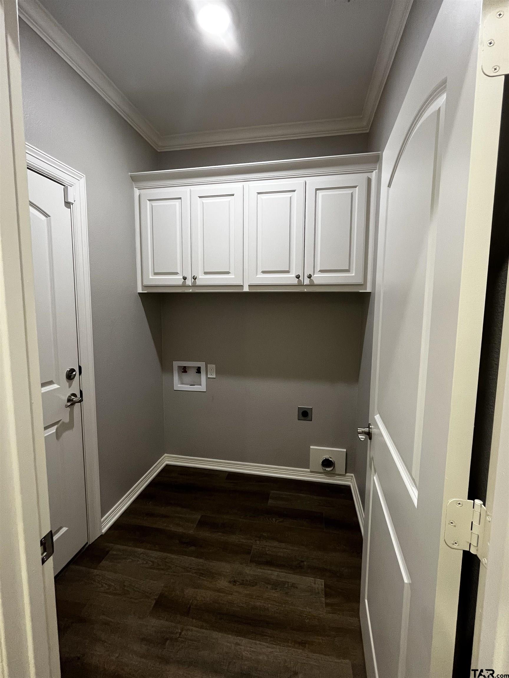 136 Letha Court Tyler, TX 75702 - Photo 28 of 34 a view of storage and utility room with wooden floor
