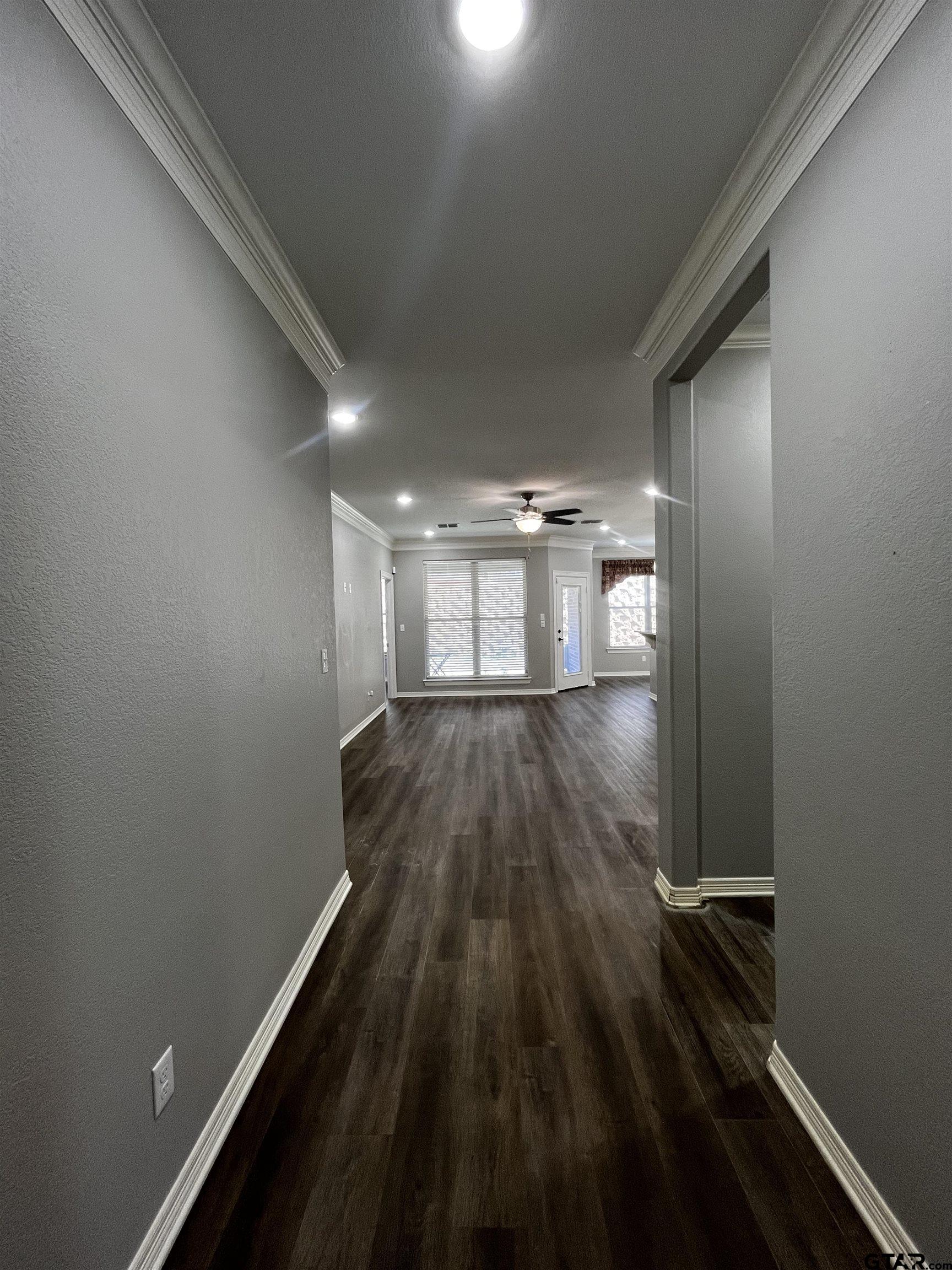 136 Letha Court Tyler, TX 75702 - Photo 3 of 34 a view of entryway with wooden floor