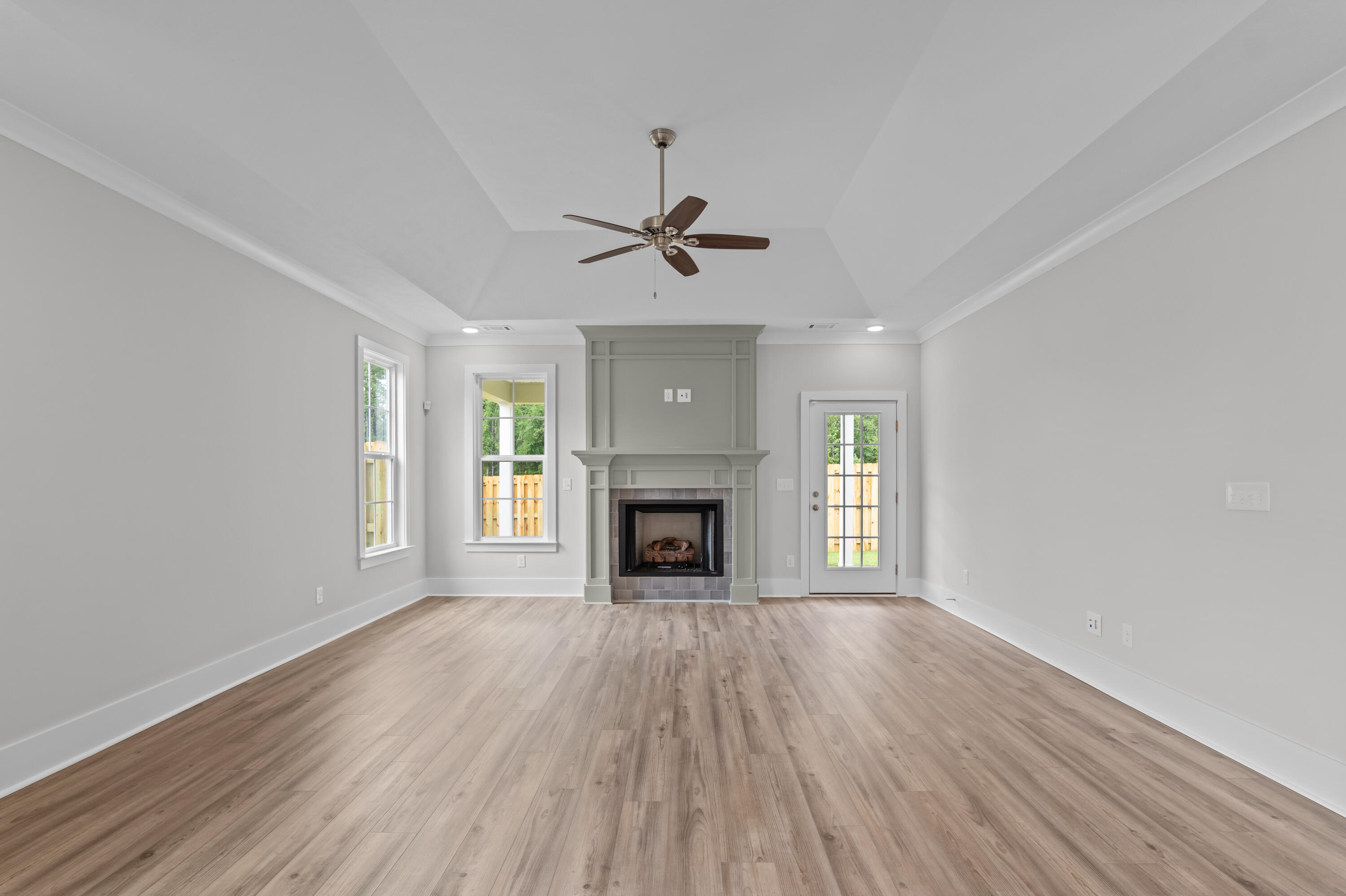688 Ronaldsay Road Grovetown, GA 30813 - Photo 12 of 45 Living Room with Gas Log Fireplace