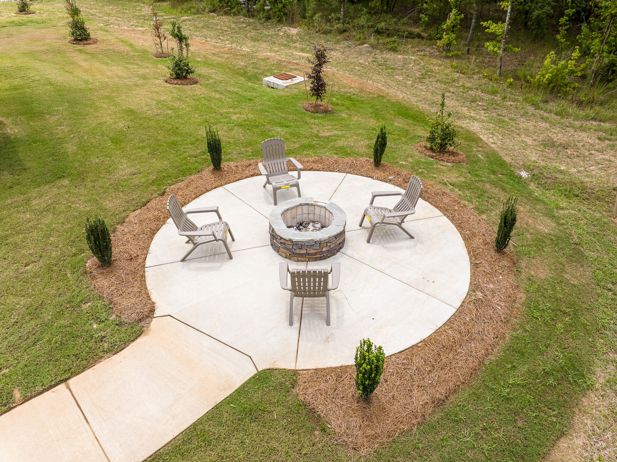 688 Ronaldsay Road Grovetown, GA 30813 - Photo 43 of 45 Firepit