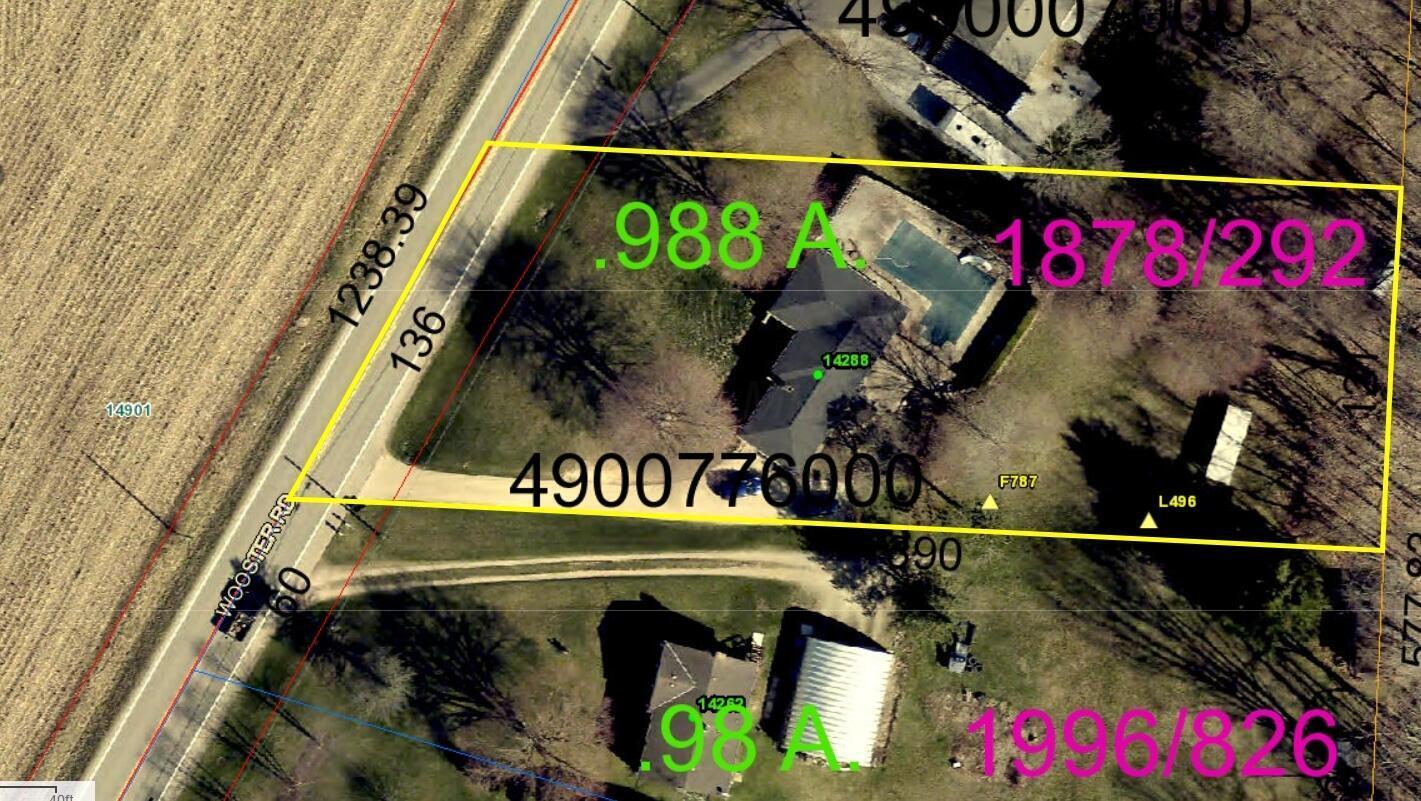 14288 Wooster Road Mount Vernon, OH 43050 - Photo 45 of 45 Knox County Auditor Map