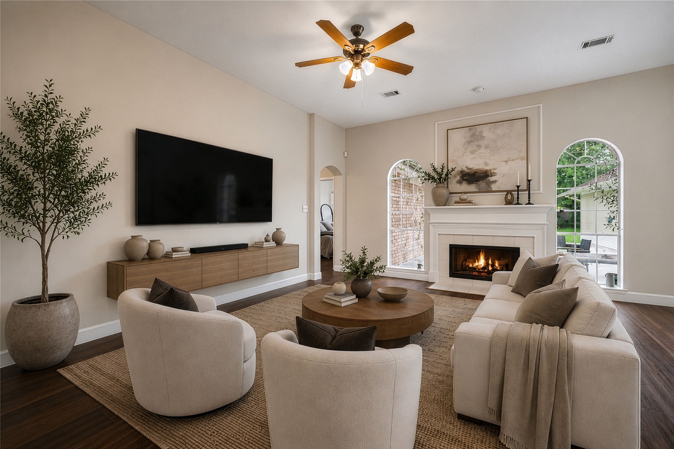 9110 Rhapsody Lane Houston, TX 77040 - Photo 2 of 28 Virtually Staged Photo