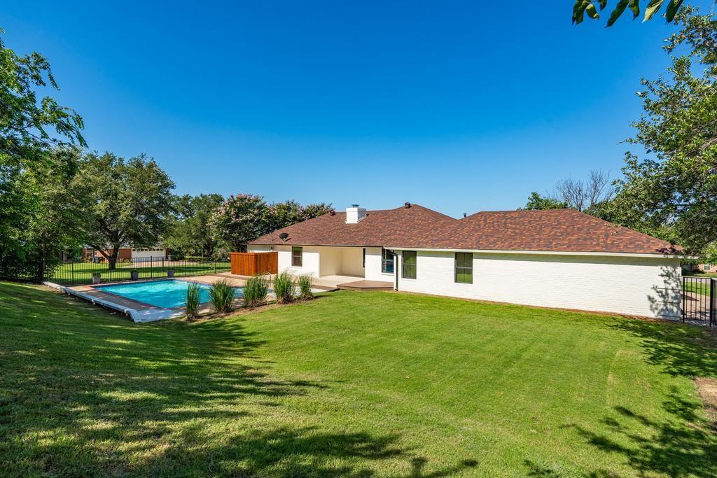 4501 Ridgeway Road Fort Worth, TX 76126 - Photo 33 of 39 a view of a house with a big yard