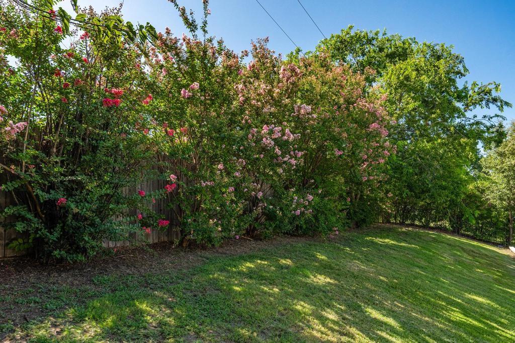 4501 Ridgeway Road Fort Worth, TX 76126 - Photo 35 of 39 a view of a small yard