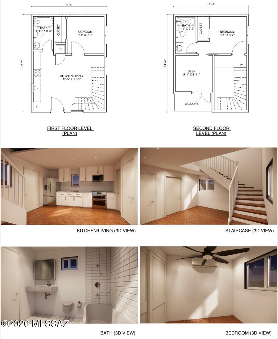 1720 East Edison Street, Unit 3 Tucson, AZ 85719 - Photo 31 of 31 Floor Plan
