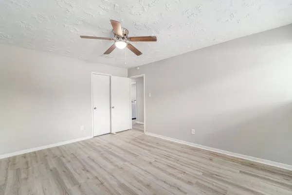 wooden floor in an empty room