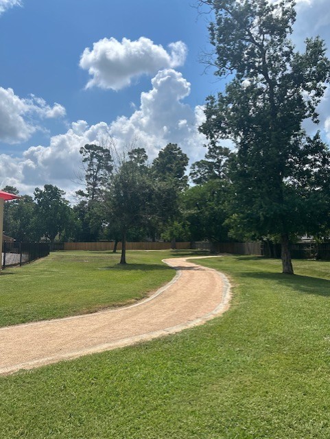 23235 Earlmist Drive Spring, TX 77373 - Photo 31 of 33 a view of a golf course with a lake