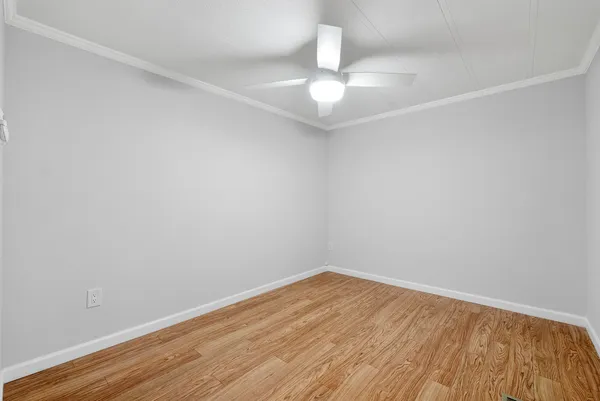 wooden floor in an empty room