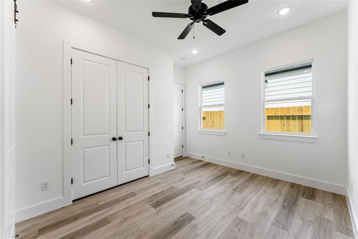 8506 Wileyvale Road, Unit A Houston, TX 77016 - Photo 14 of 24 Primary bedroom tucked in the back