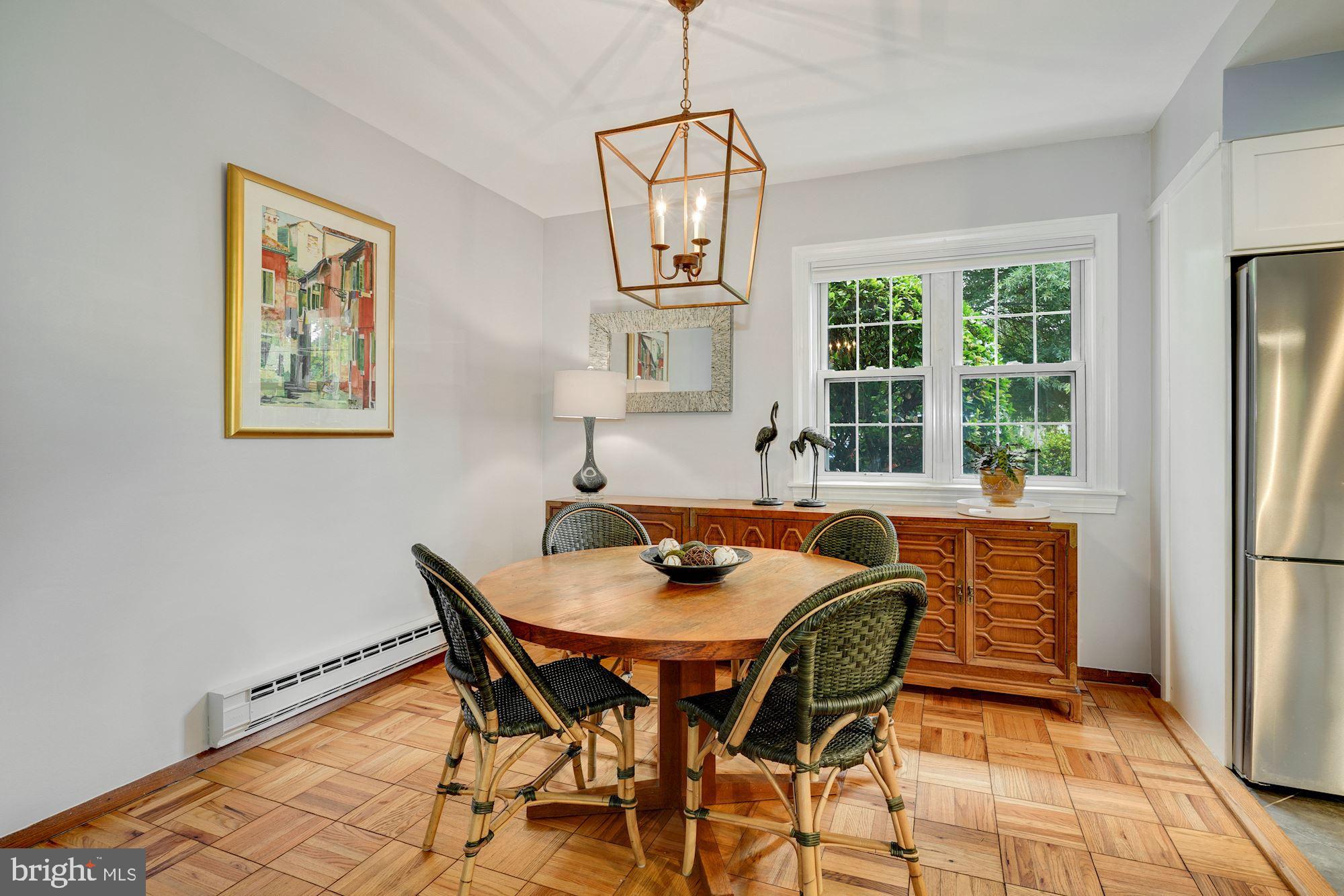 1806 Preston Road Alexandria, VA 22302 - Photo 10 of 42 Dining room with update chandelier
