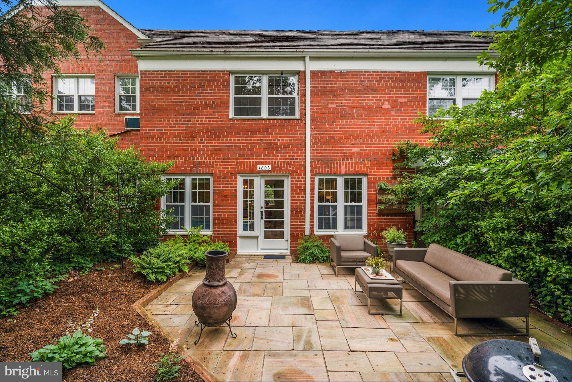1806 Preston Road Alexandria, VA 22302 - Photo 25 of 42 Generous size patio. Rear exterior