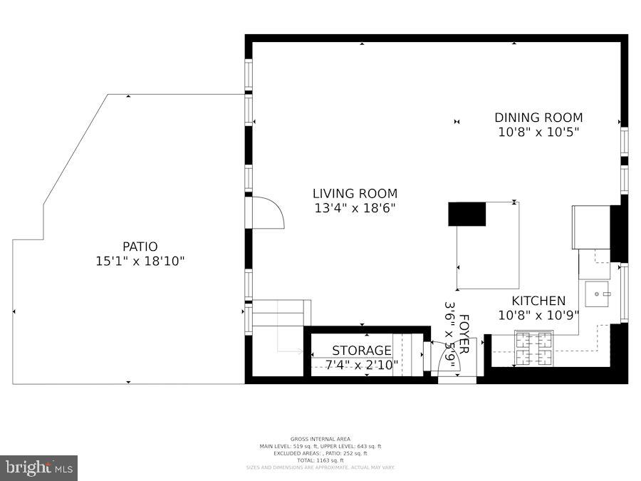 1806 Preston Road Alexandria, VA 22302 - Photo 41 of 42 Floor plan main level