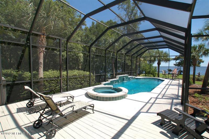 4665 Raggedy Point Road Fleming Island, FL 32003 - Photo 24 of 85 Heated Spa & Pool w/view of St. John's