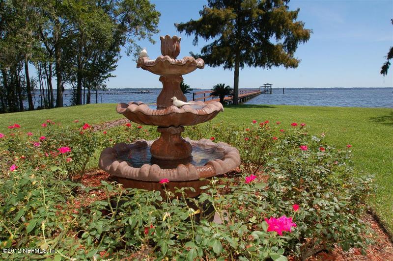 4665 Raggedy Point Road Fleming Island, FL 32003 - Photo 25 of 85 Formal Garden w/view of St. John's River