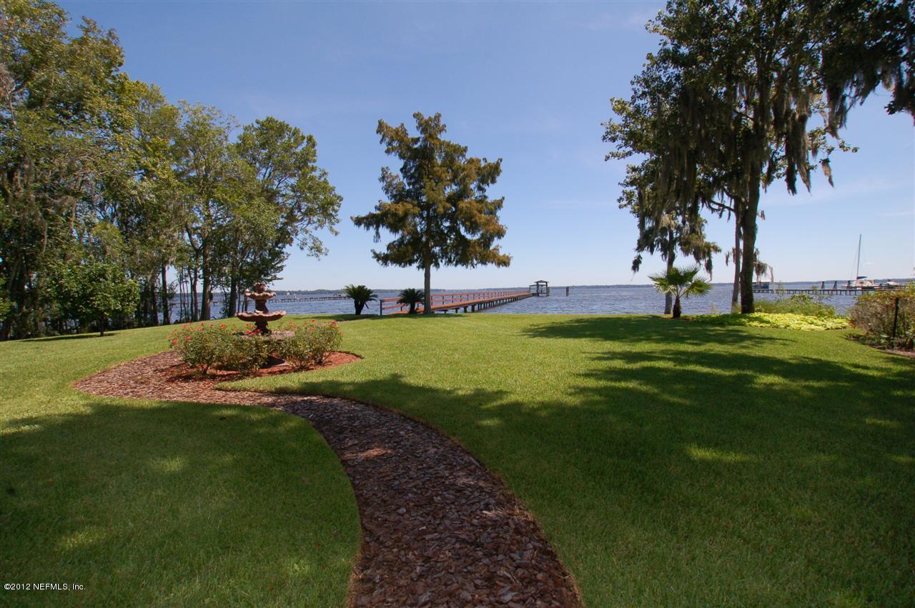 4665 Raggedy Point Road Fleming Island, FL 32003 - Photo 54 of 85 Walkway to Dock and Boathouse