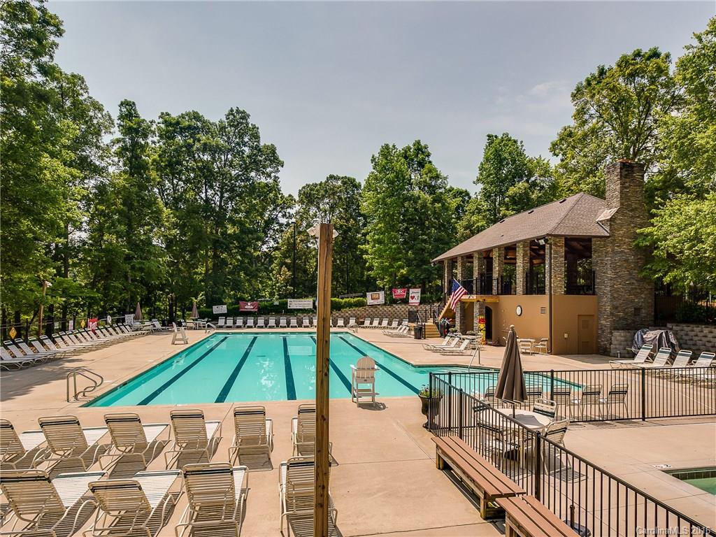 10622 Back Ridge Road Charlotte, NC 28277 - Photo 22 of 24 an aerial view of a house with swimming pool and sitting area