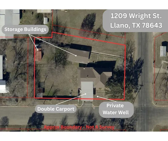 $334,500 | 1209 Wright Street, Llano, TX 78643