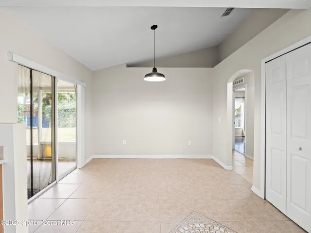 a view of a room with window