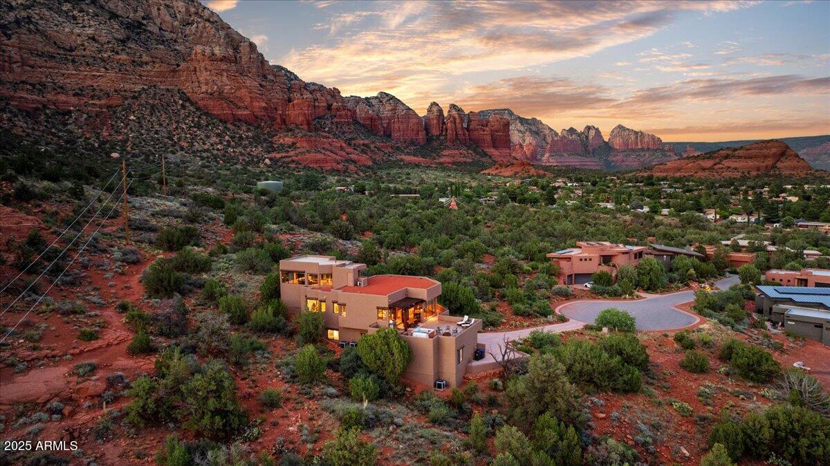 750 Rhapsody Road Sedona, AZ 86336 - Photo 65 of 67 Backyard Canyon Views