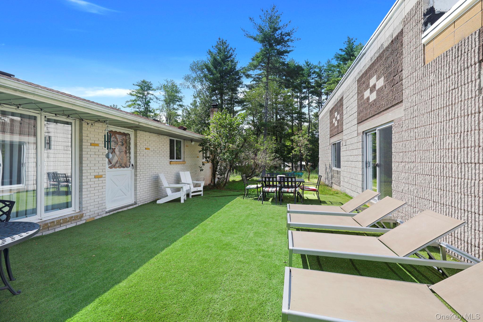 35 Kroeger Road Monticello, NY 12701 - Photo 25 of 29 a view of backyard with a patio