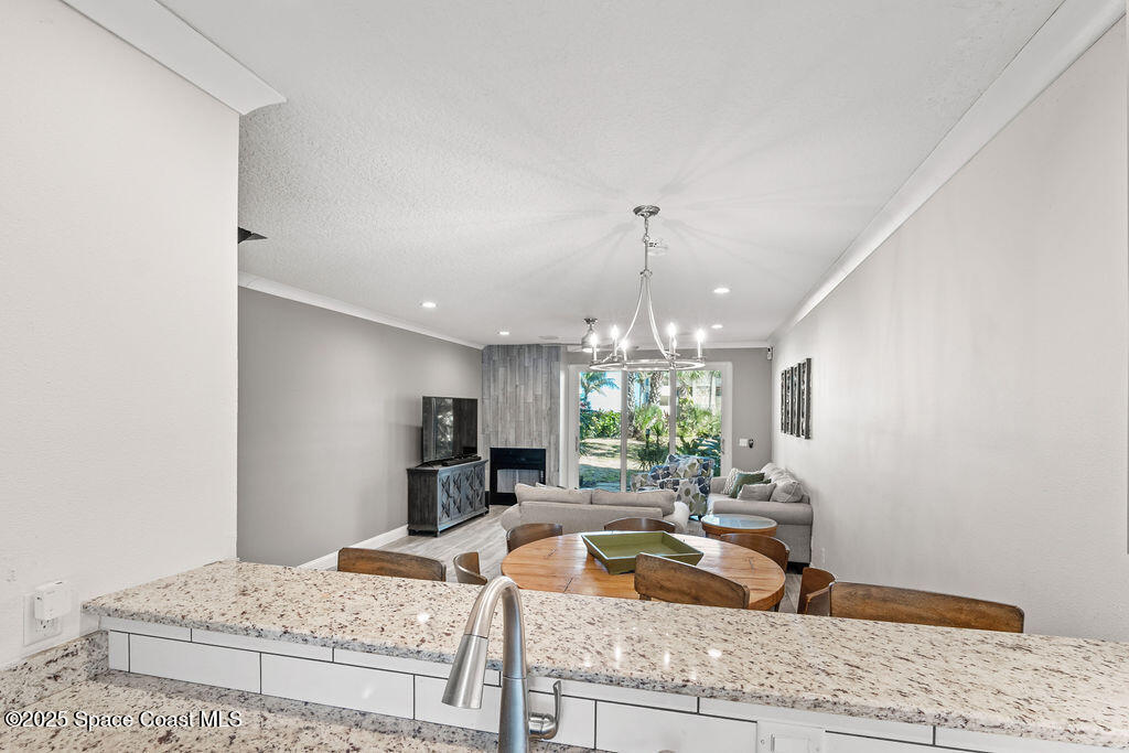 3044 South Hwy A1A, Unit 3C Melbourne Beach, FL 32951 - Photo 11 of 30 a view of a kitchen counter top space