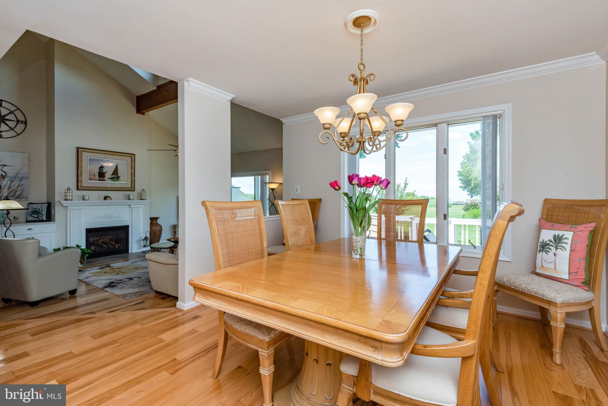 118 Bay View Grasonville, MD 21638 - Photo 22 of 42 Separate Dining Area Captures Water Views