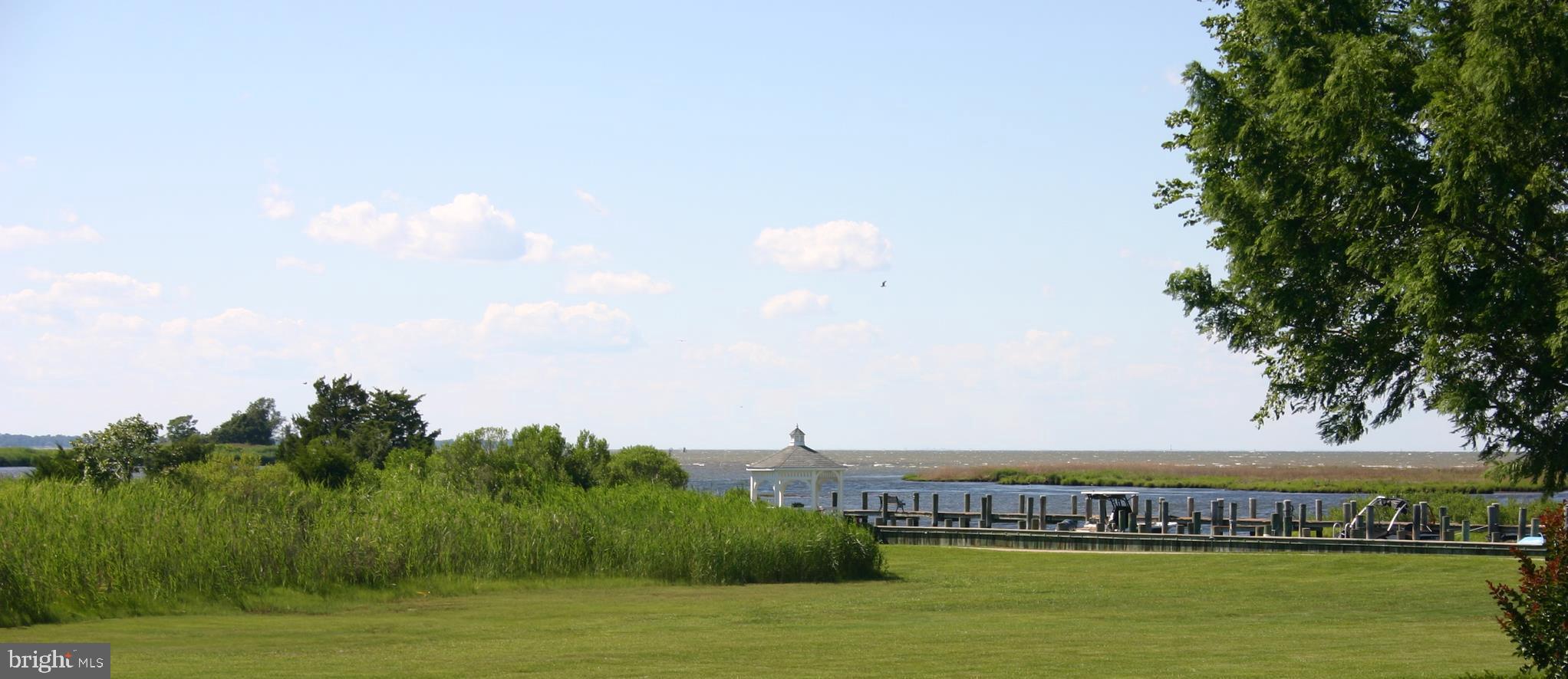 118 Bay View Grasonville, MD 21638 - Photo 9 of 42 View of Community Boat Slips from Deck