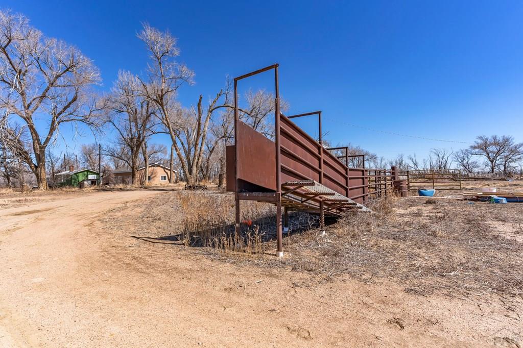 6597 County Lane 14 Ordway, CO 81063 - Photo 36 of 66 a view of outdoor space yard and blue lights