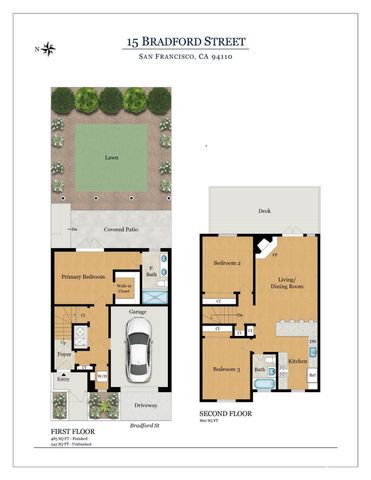 $1,952,410 | 15 Bradford Street, San Francisco, CA 94110