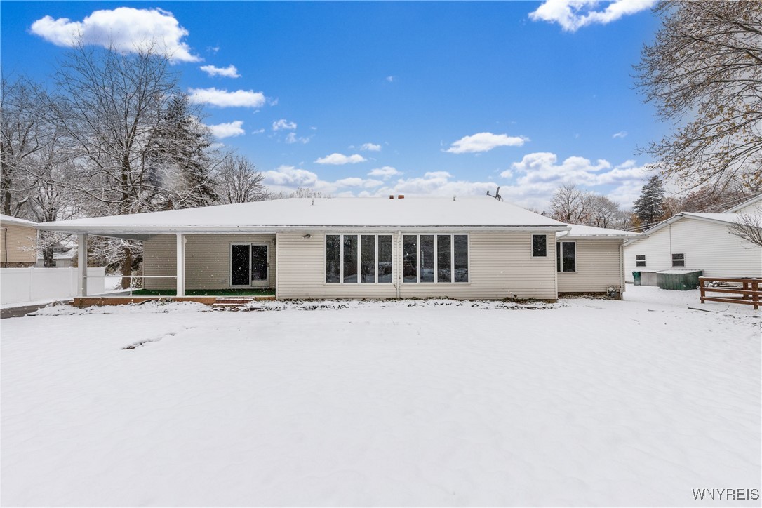 4075 Ransom Road Clarence, NY 14031 - Photo 35 of 50 Back side of house