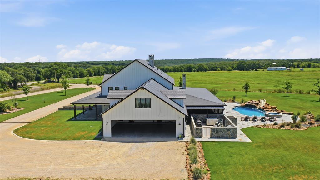 1670 North Bosley Road Santo, TX 76472 - Photo 35 of 40 OVERHEAD VIEW WEST SIDE