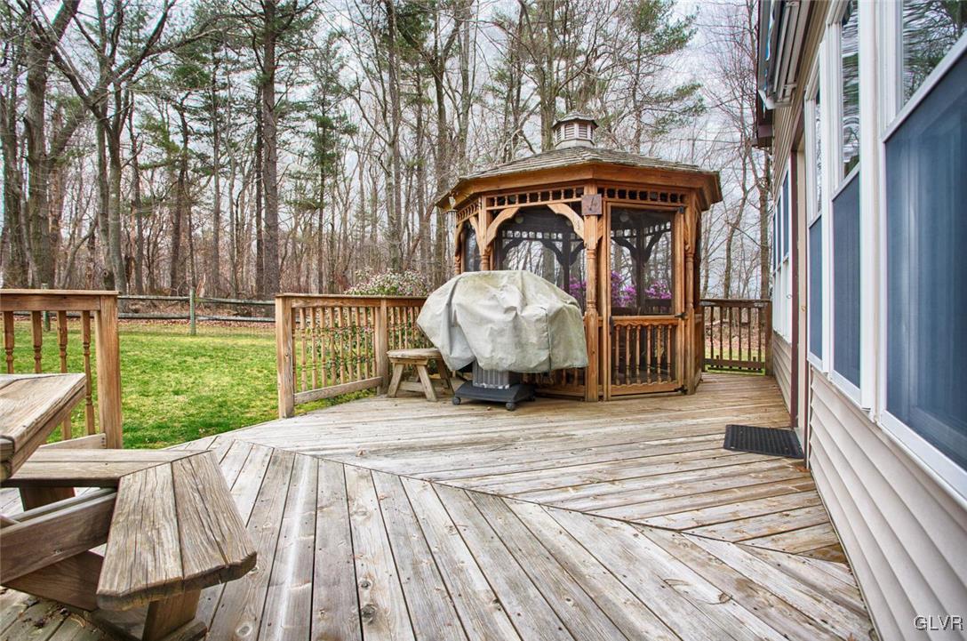 349 Meyer Road Nazareth, PA 18064 - Photo 35 of 38 a view of outdoor space deck and kitchen