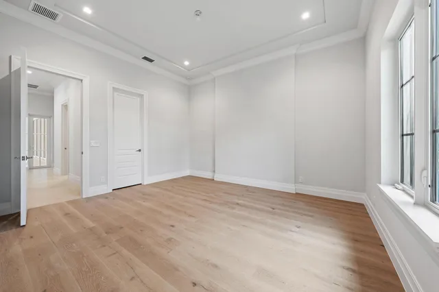 a view of empty room