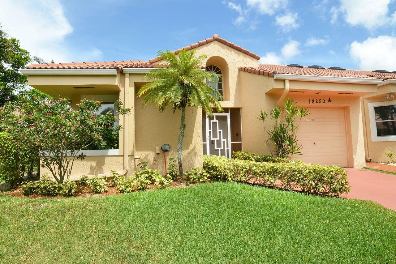 18250 Covina Way, Unit A Boca Raton, FL 33498 - Photo 1 of 16 Exterior Front