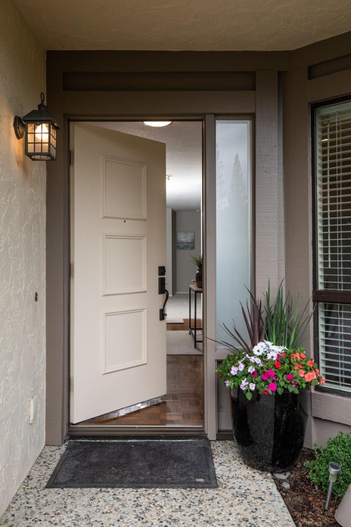 22415 Rancho Deep Cliff Drive Cupertino, CA 95014 - Photo 3 of 33 a view of a entryway door of the house