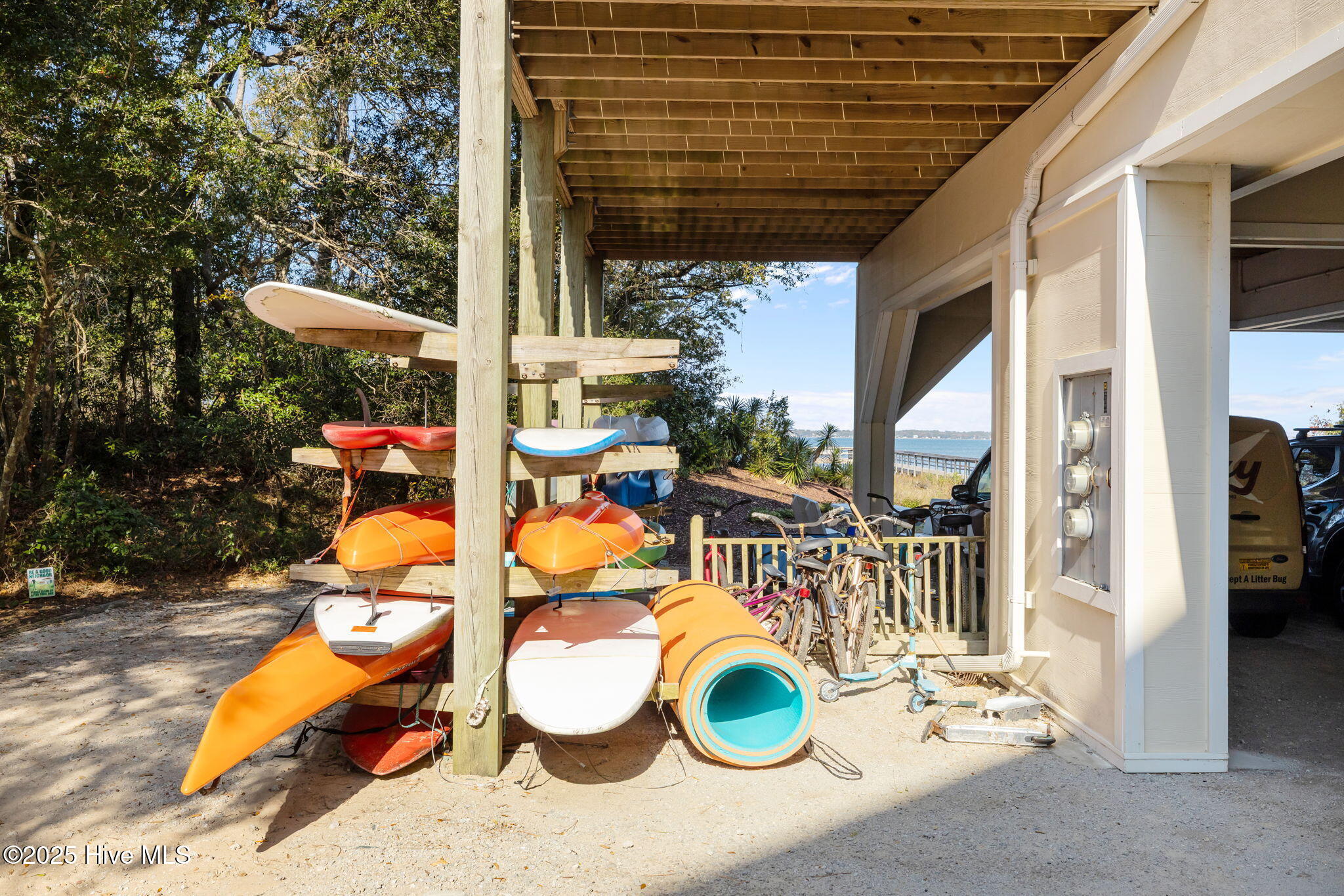 650 Salter Path Road, Unit 303 Pine Knoll Shores, NC 28512 - Photo 33 of 48 Kayak Storage
