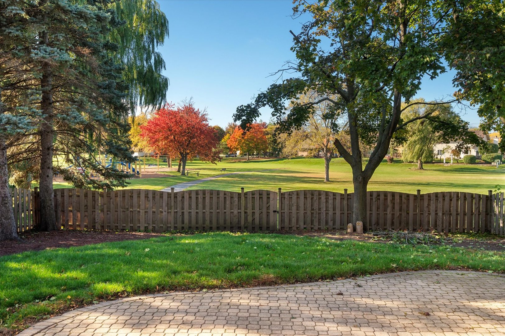 1228 Honey Hill Road Addison, IL 60101 - Photo 38 of 41 a view of a yard with wooden fence