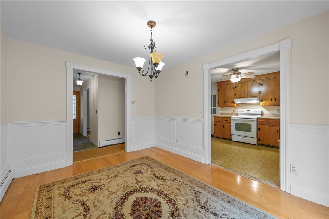30 Sheffield Hill Road Exeter, RI 02822 - Photo 10 of 42 Dining Room, looking toward entry foyer and kitchen