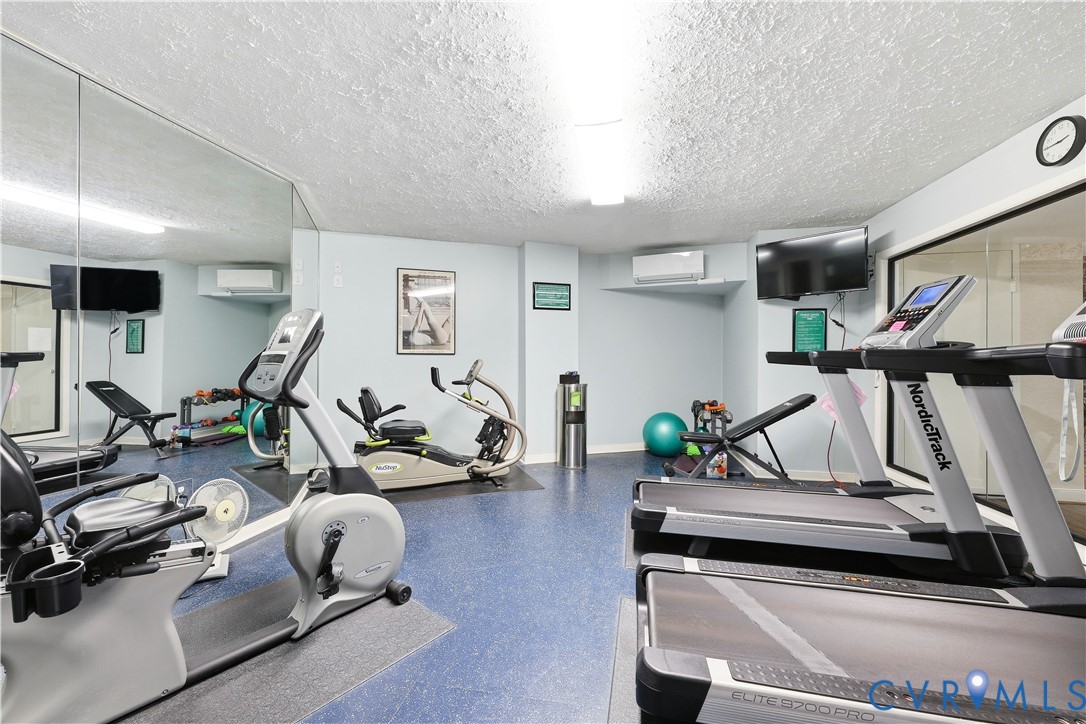 2956 Hathaway Road, Unit 609 Richmond, VA 23225 - Photo 27 of 32 a view of a room with gym equipment