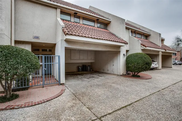 front view of a house with a street