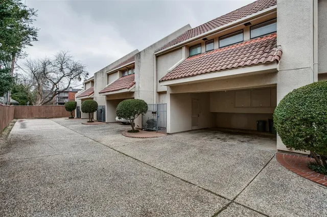 front view of a house with a street