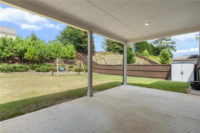 a view of outdoor space and yard