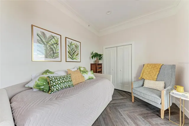 a view of a chairs and table in the balcony