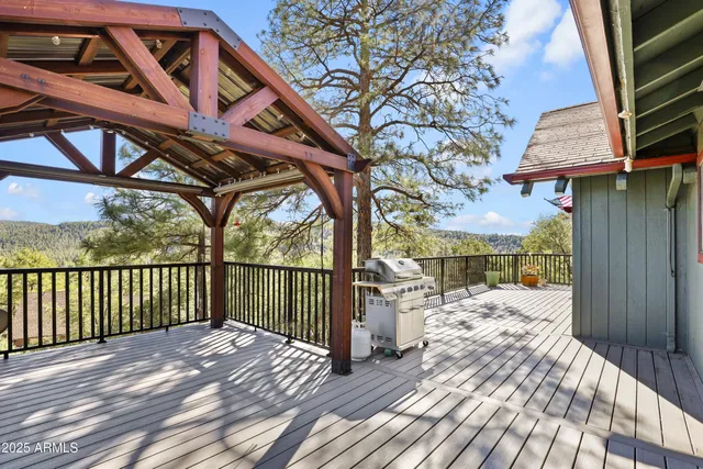 a view of a roof deck